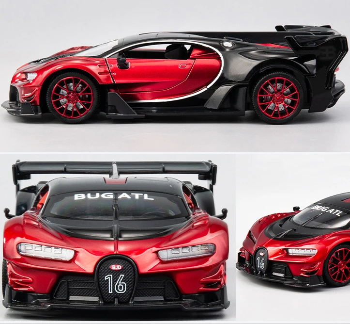 1/24 Bugatti GT Diecasts игрушечный транспорт Континентальный автомобиль модель коллекция автомобилей игрушки для мальчика подарок игрушки