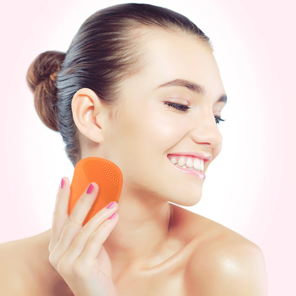 Очищающая щетка для лица электрическая звуковая вибрационная Массажная