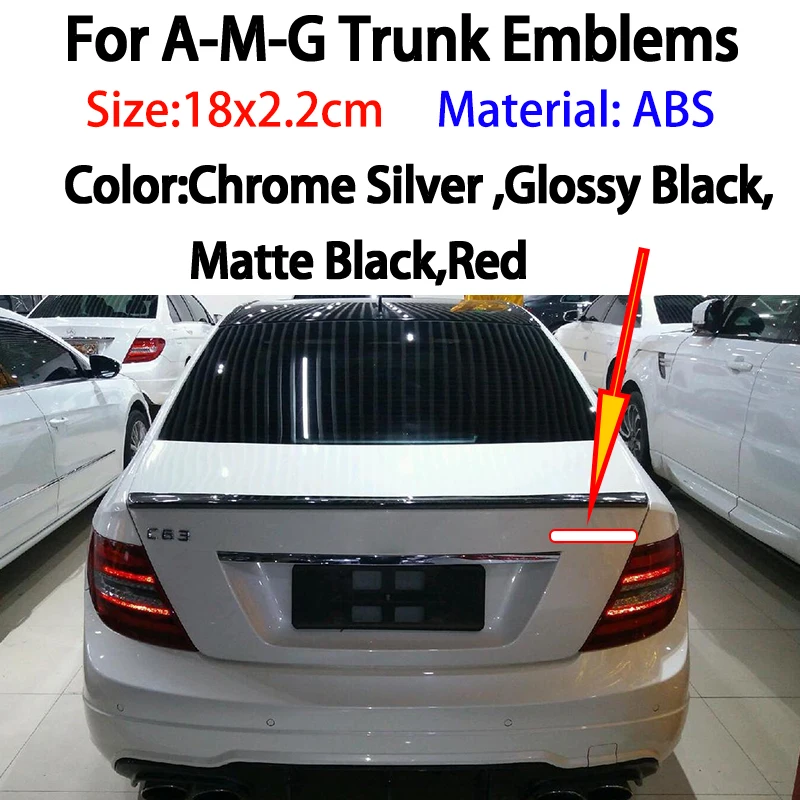 Фото Автомобильный Стайлинг серебристый/черный 3D эмблема на багажник автомобиля