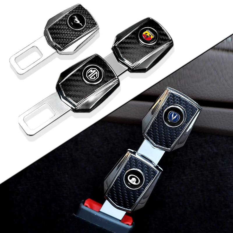 

1pc Car Black Seat Belt Extension Buckle Metal Interior Fittings for Umbrella Corporation Changan Security Protection Accessorie