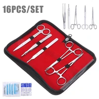 16pcsset surgical suturing training tool kit complete suture practice kit suturing teaching tools supplies