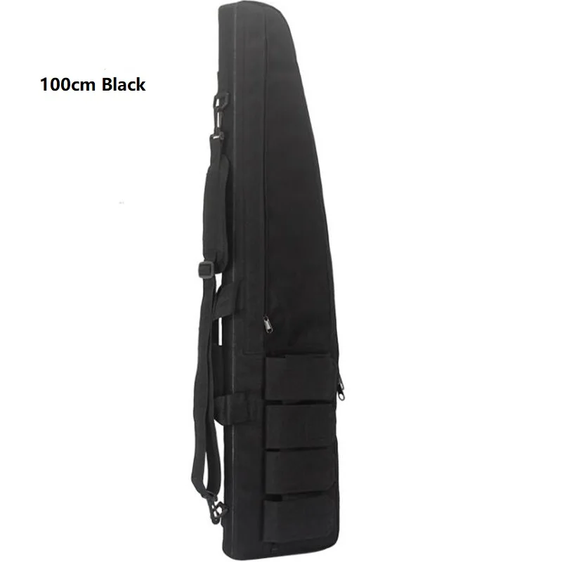 100cm Black Тактический страйкбол 100 см 120 см тяжелый пистолет карабин скольжения сумка для переноски винтовка Чехол Наплечная Сумка охотничий рюкзак сумка Аксессуары для кобуры - Цвет: 100cm Black