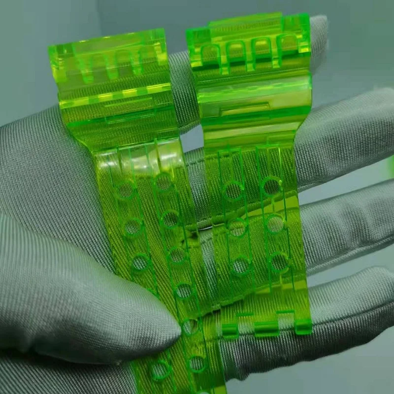 

GWF1000 Ice Transparent Silicone Rubber Strap and Case Set Sports Waterproof Strap Set Free Shipping