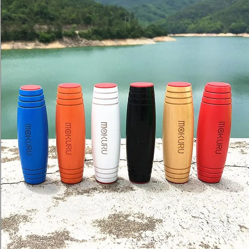 

Fidget Toy Mokuru Fidget Stick Flip Stress Reliever Desk Toy Antistress Desktop Roller Toy Kururin Wood Fidget Stick Mokuru