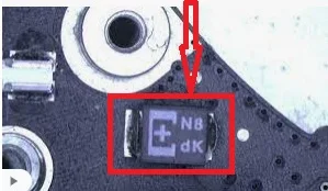 C9560 для Macbook Pro 15 дюймов A1286 2010 820-2850 N8 танталовый конденсатор |