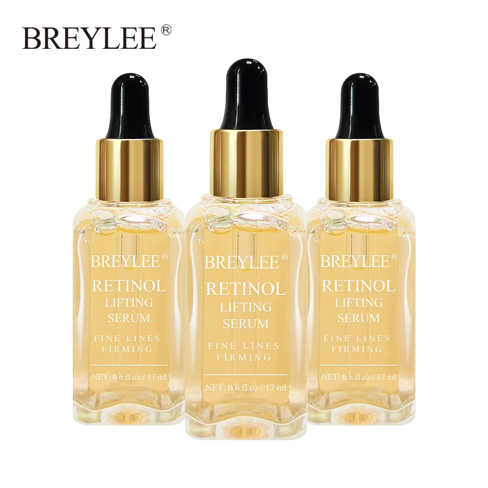 BREYLEE Retinol укрепляющая сыворотка лифтинг для лица коллагеновая эссенция против морщин против старения уход за кожей лица выцветание тонкие линии 3 шт
