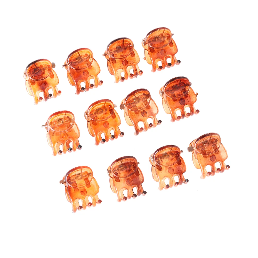 12Pcs/Bag Hair Clips Clamp For Women Ladies 6 Claws Hairpin Headwear Styling Tools Clip Barrettes | Красота и здоровье