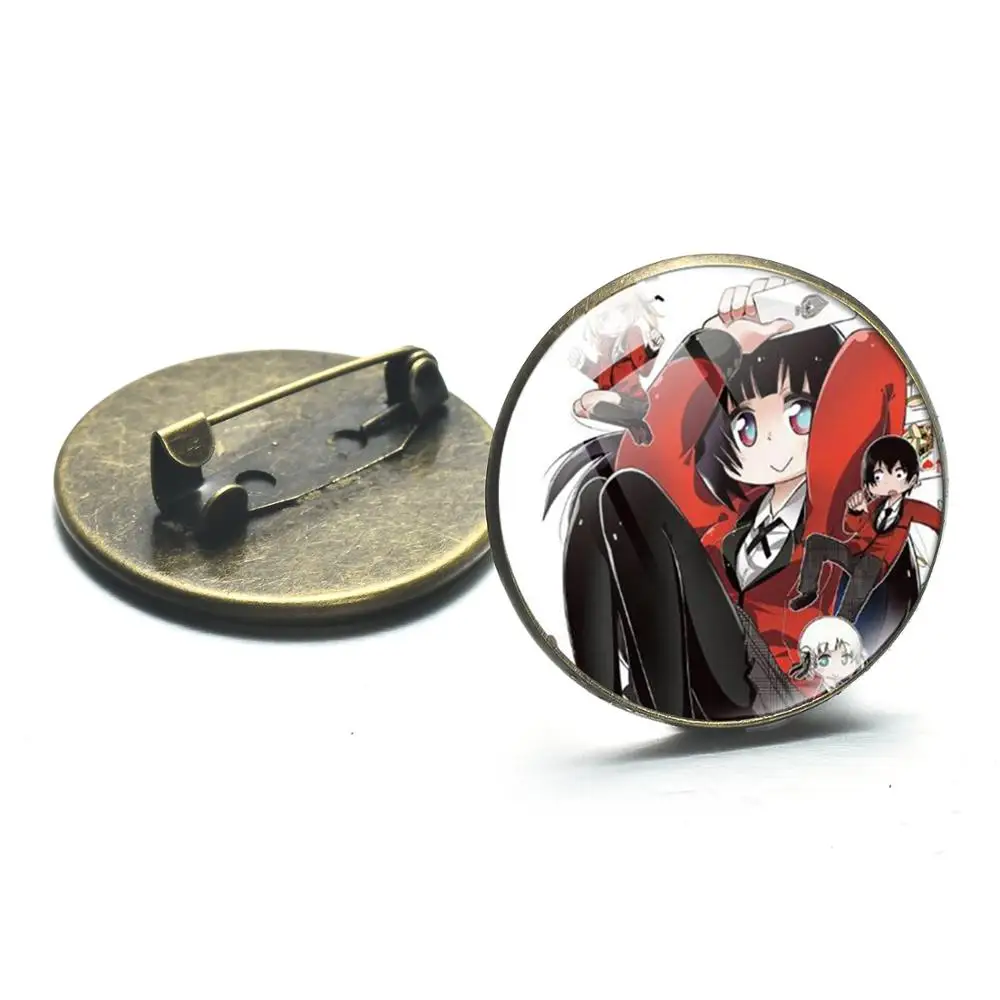SONGDA аниме Kakegurui брошь значки для косплея Jabami Yumeko коллекция пуговицами