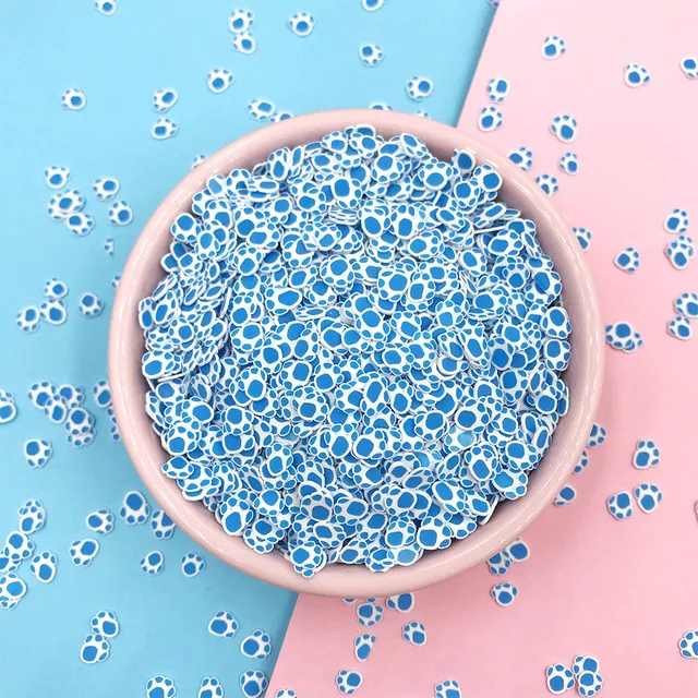 Полимерная Горячая мягкая глина 50 г полимерная красочные медвежьи лапы