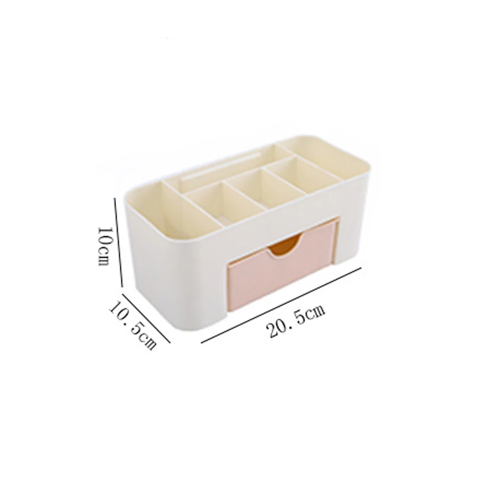Многофункциональный пластиковый органайзер для косметики, ювелирное ожерелье, польские серьги для ногтей, коробка для макияжа, Домашний Настольный органайзер для косметики