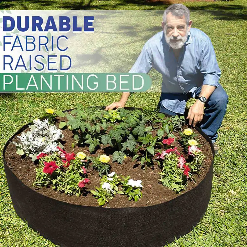 

Black Garden Plant Grow Bag Vegetable Flower Pot Potato Jardin Seedling Grow Bags Pot Eco-Friendly Grow Bags