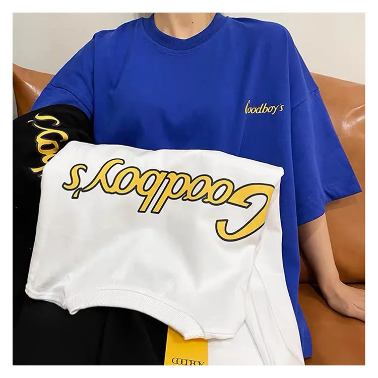 

High Street Brand 2021 xoxogoodboy Fashion Tee Style Streetwear Oversized T-shirt Men T-shirt T-shirts Women's T-shirt T-shirts