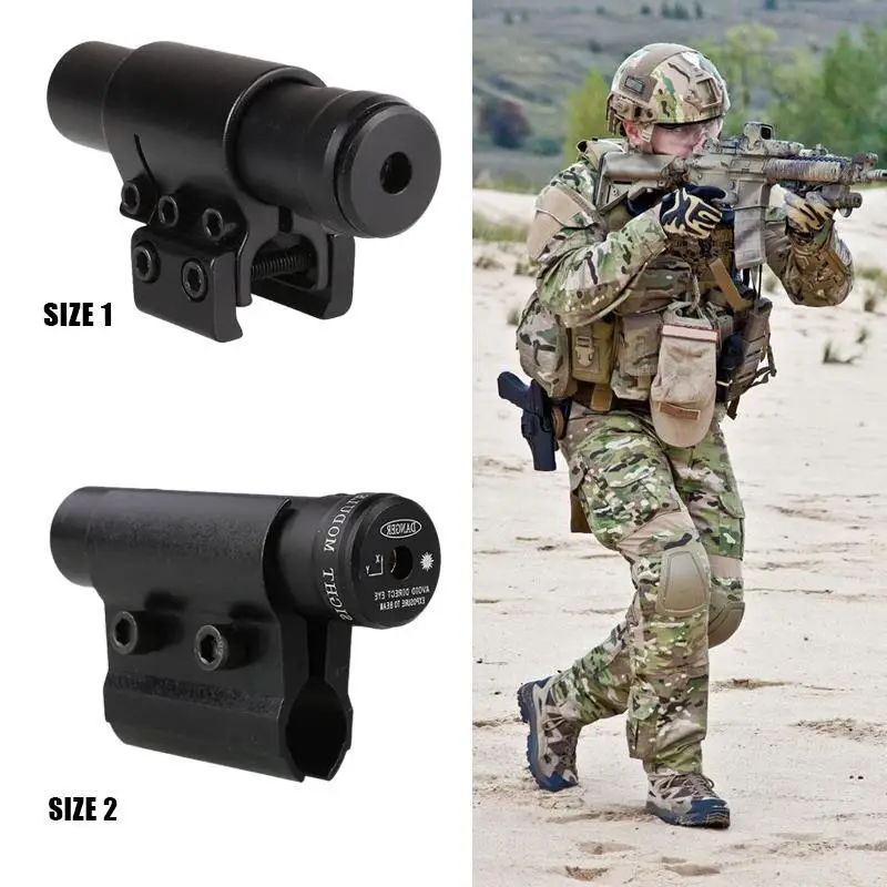 

Outdoor Tactical 20mm/11mm Rail Mount Laser Dot Flashlight With Mount For Picatinny Rail Hunting Optics
