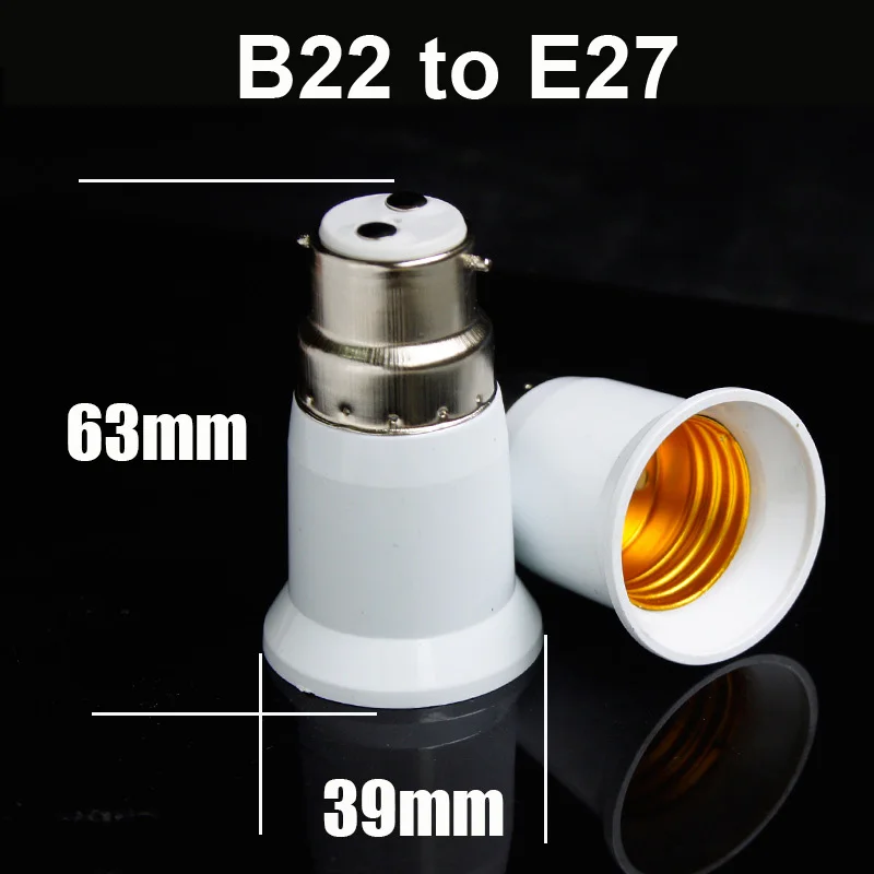 Адаптер держателя лампы переходник штык E14 B22 разъем E27 3 в 1 расширитель