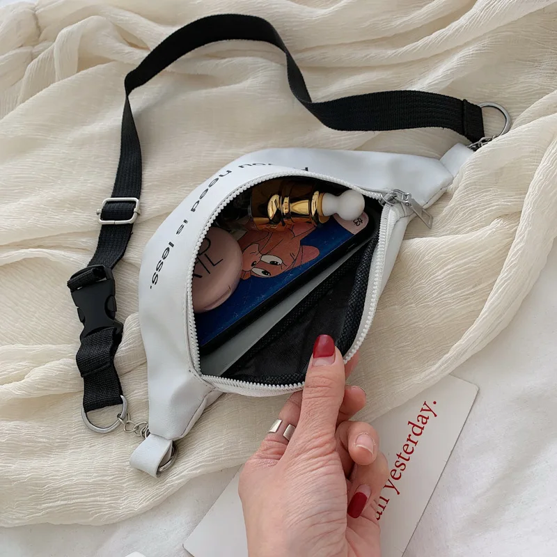 Новые сумки бананки модная женская спортивная нагрудная сумка с надписями