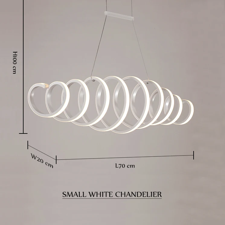 Современный новый дизайн с регулируемой яркостью белый светодиодный светильник