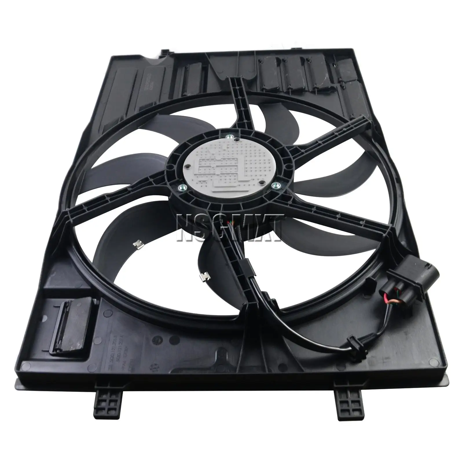Ассемблея вентилятора охлаждения радиатора AP01 для Volkswagen Golf GTI Audi A3 2.0L 4-дверный l4 GAS 5Q0121205AD 5Q0959455J on.