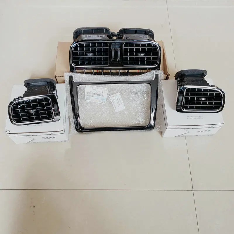 Подходит для моделей 2014 2018 POLO пианино краска черный выход кондиционера панель с