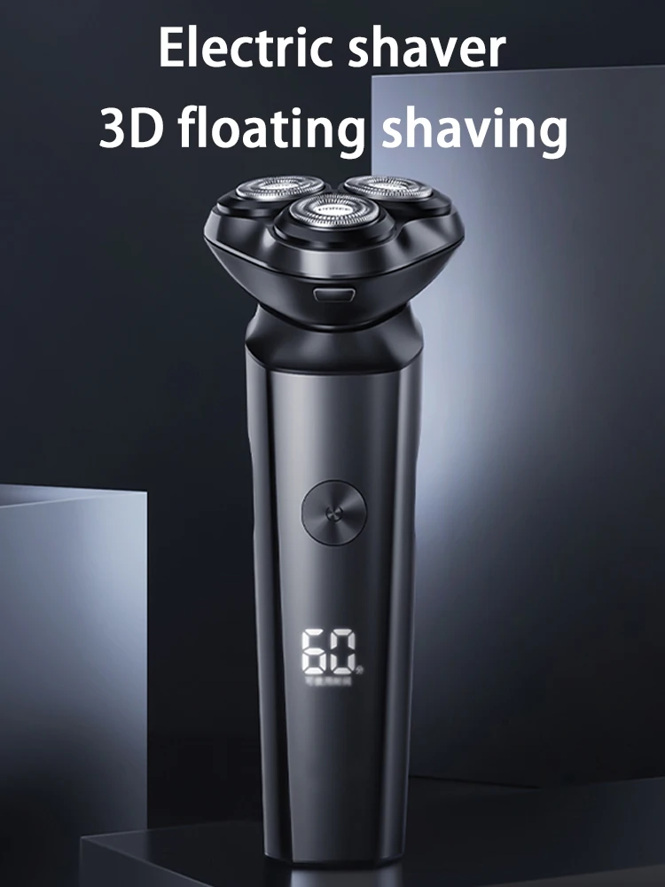 

Electric Shaver Full Body Water Wash Smart LED Display Men's Shaver USB Rechargeable Dry and Wet Dual-purpose Electric Shaver