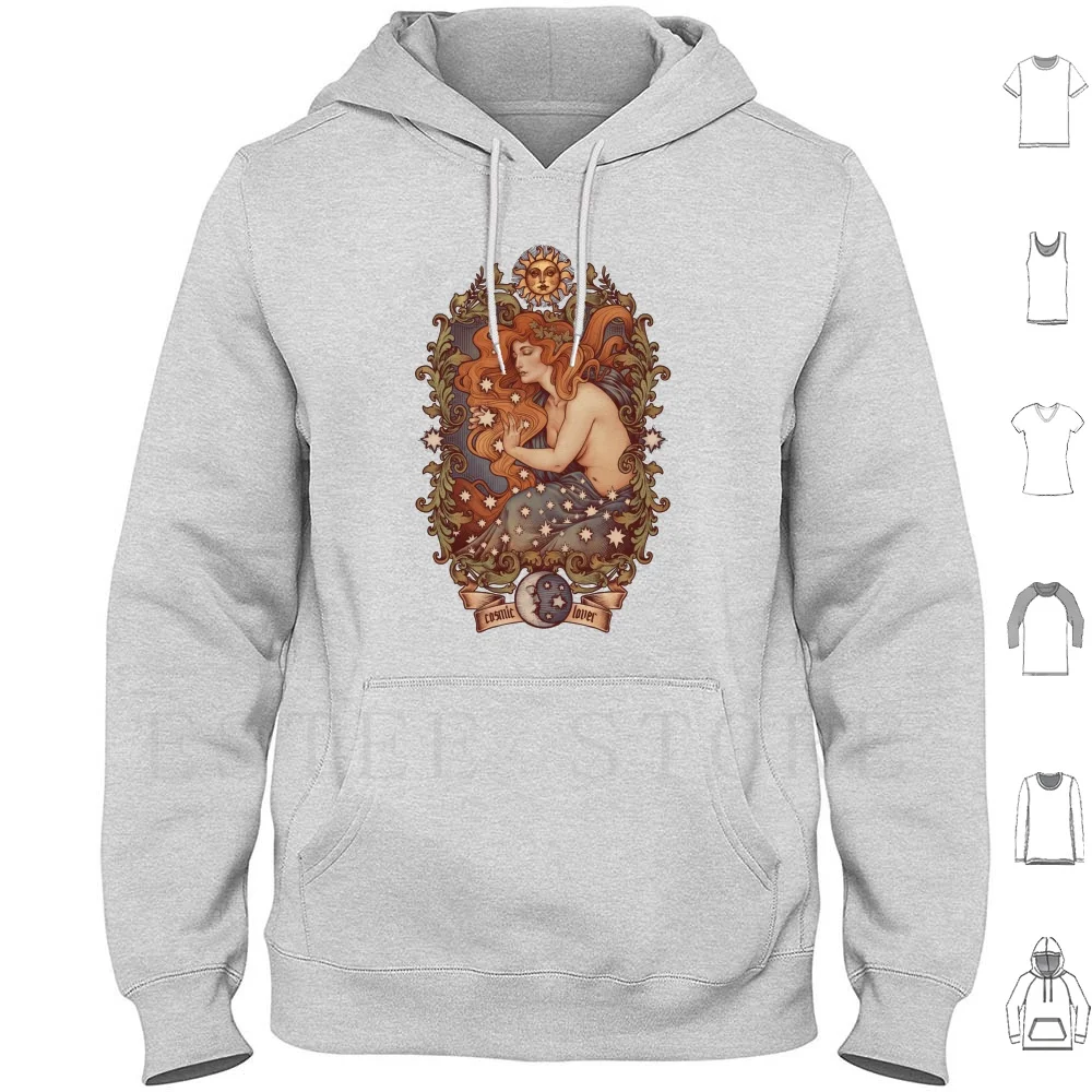 

Cosmic Lover-Color Version Hoodies Cosmic Love Cosmic Love Cosmic Lovers Lovers Dollmaker Dollmaker Vintage Art