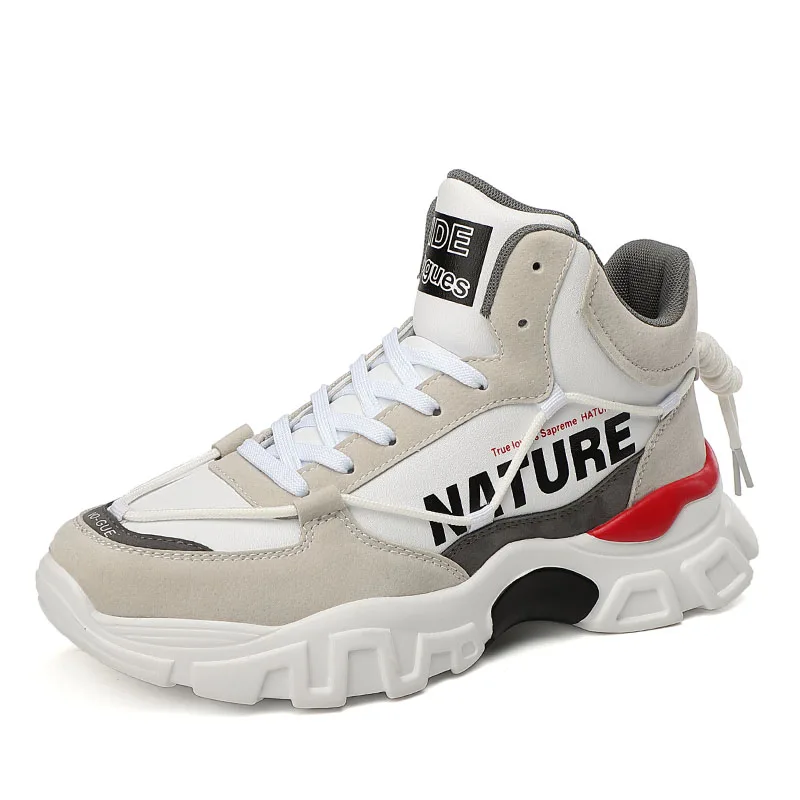 Новинка Осень зима 2019 высокие кроссовки в стиле хип хоп трендовая Баскетбольная
