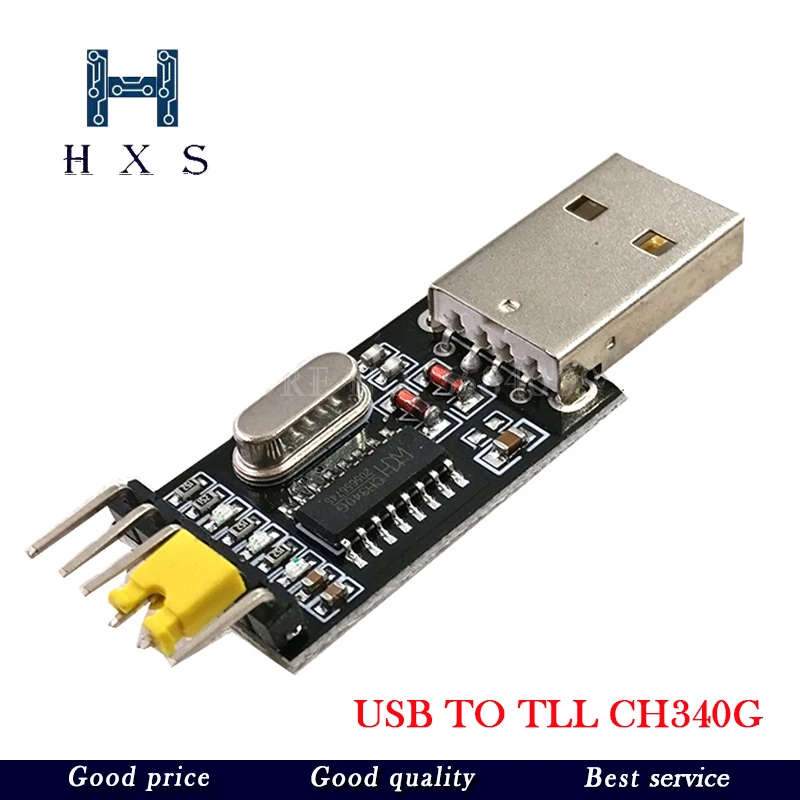 CH340 модуль USB к TTL CH340G обновление загрузка небольшой проволочной щетки пластина STC