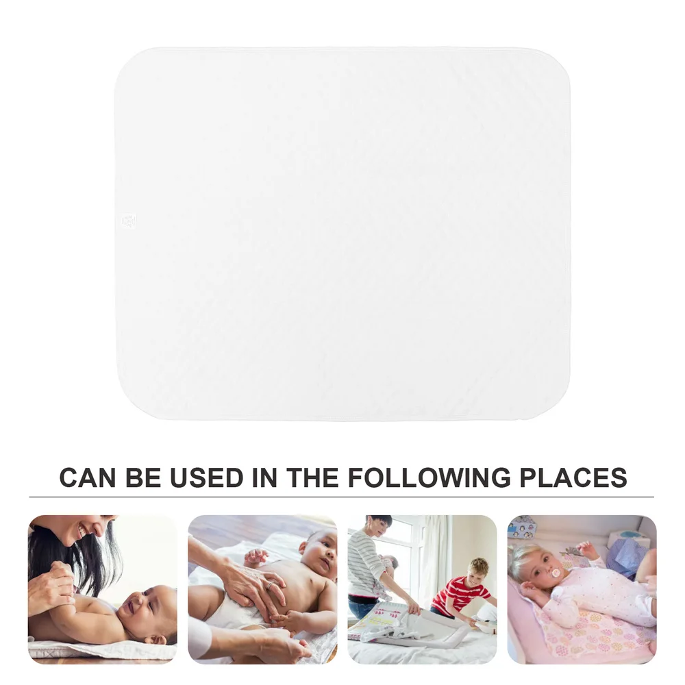 

1Pc Waterproof Baby Bed Pad Practical TPU Cotton Baby Wetting Pad Baby Supply