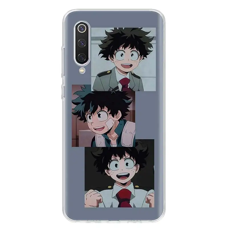 My Hero Boku no Hero Academia deku bakugou Cute Phone Case For Xiaomi Poco X3 Pro X5 X4 Nfc M3 M2 M4 F3 F2 F1 GT Mi Note 10 Lite images - 6