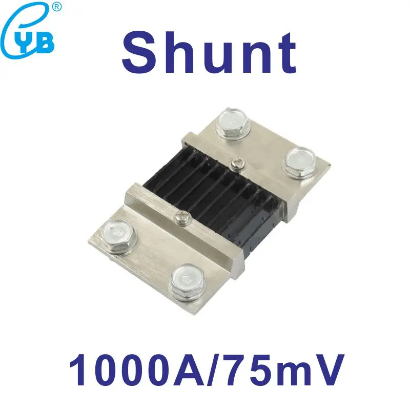 1000A/75мв шунт DC Амперметр измеритель тока и шунтирующий светодиодный цифровой