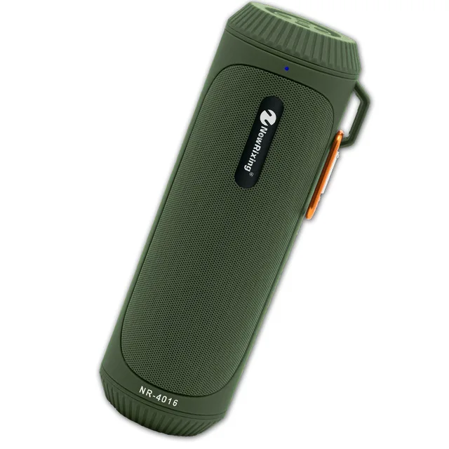 green speaker Bluetooth Колонка 2000 мАч портативный громкий динамик водонепроницаемый сабвуфер беспроводной динамик поддержка TF FM стерео HiFi Enceinte - Цвет: green speaker