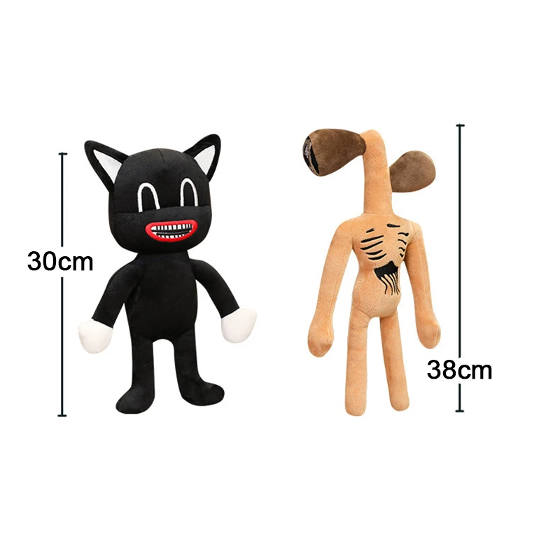 

New Hot Sale Anime Siren Head Plush Doll Toys Scary Sirenhead Cat Soft Cartoon Stuffed Kids Boy Baby Girl Birthday Gifts