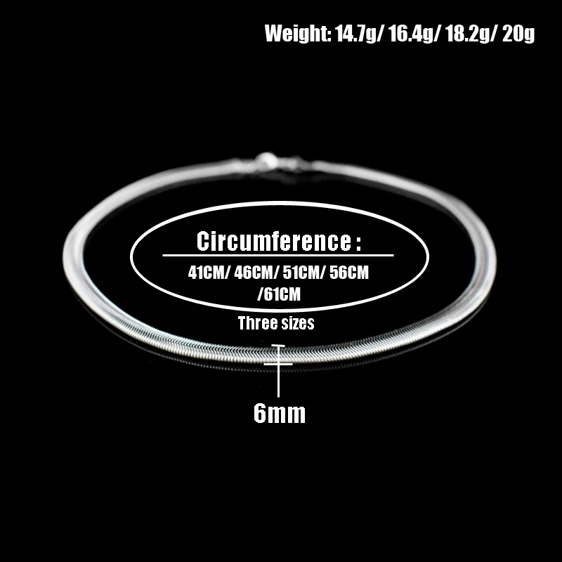 Лидер продаж модное ожерелье с воротником в стиле панк из стерлингового серебра