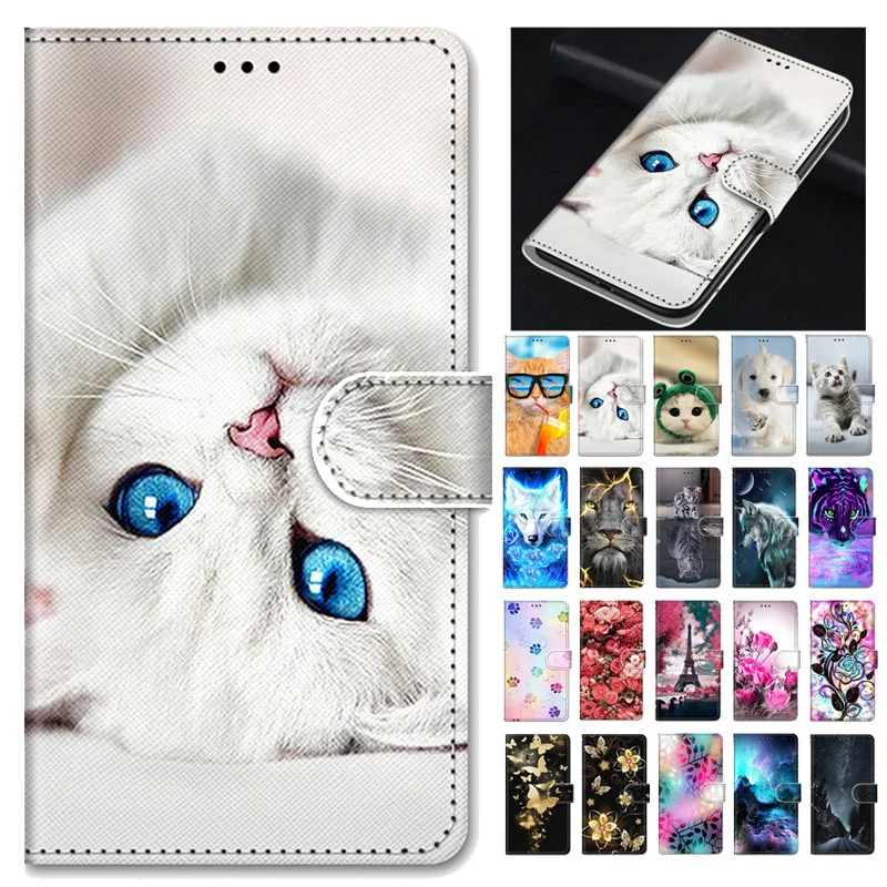 

Etui on For Samsung Galaxy M32 Case Flip Leather Wallet Phone Cases for Samsung M32 M 32 M325 SM-M325F 4G Cover Coque Capa