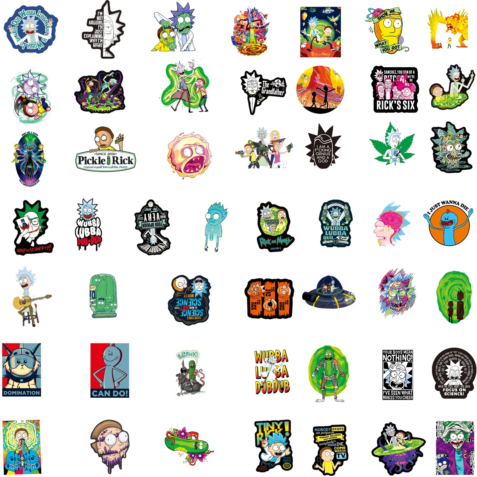 10/50 шт. водонепроницаемые наклейки на скейтборд чемодан телефон ноутбук | Игрушки