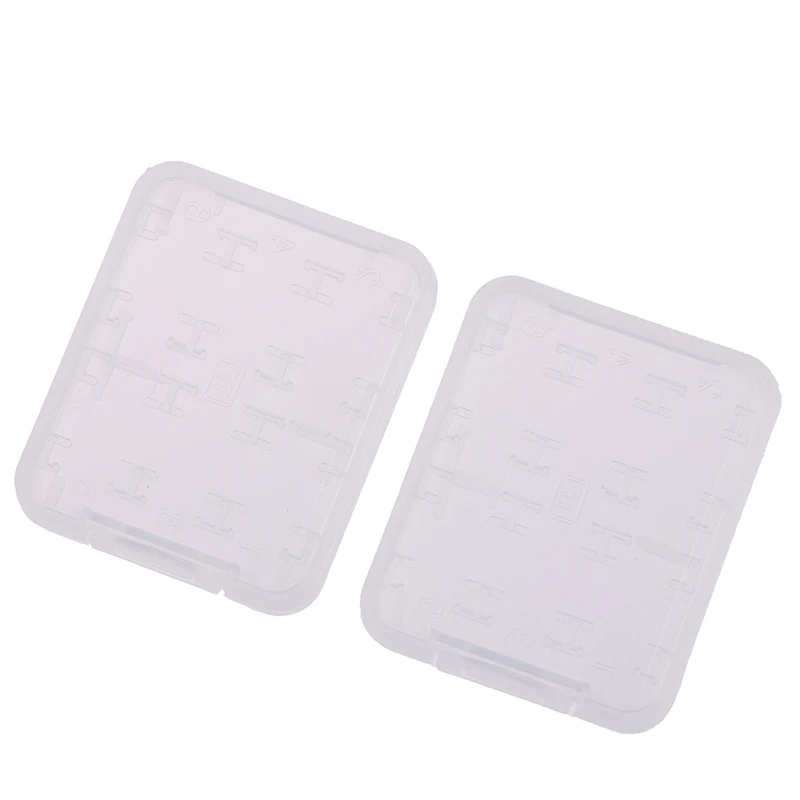 2 шт. 8 в 1 прозрачный жесткий держатель для карт Micro SD SDHC TF | Компьютеры и офис
