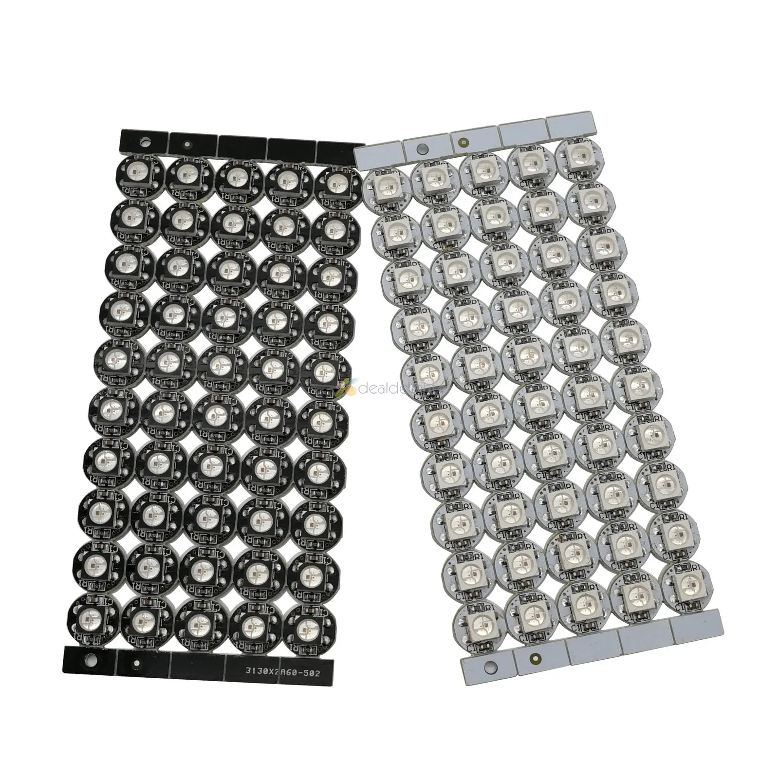 10 500 шт. 5050 SMD WS2812B RGB SK6812 RGBW светодиодный чип адресуемых с мини печатная плата (10 мм *