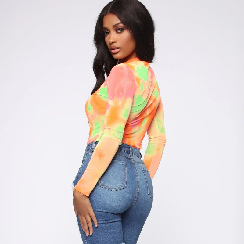 Эксклюзивный популярный стильный цветной облегающий купальник футболка