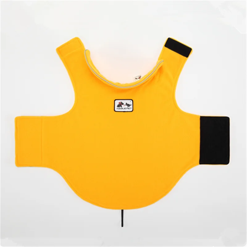 Мягкое флисовое зимнее пальто для собак куртка маленьких и больших теплый жилет