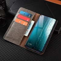 crazy horse first layer genuine leather case for sony xperia 1 5 8 10 20 ii l1 l2 l3 l4 plus magnetic flip cover case