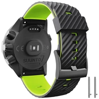 new silicone rubber watch strap for suunto 79barod5spartan sport sport wrist hr wristband easy fit bracelet accessories