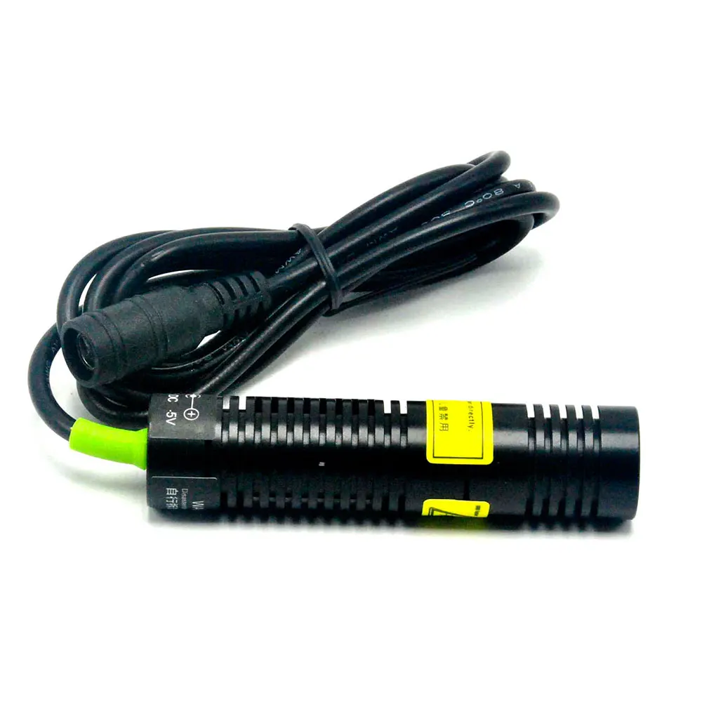 w 5V Adapter 50mw 532nm Dot Green Laser Diode Module 18mmx75mm &amp k9 Glass Lens US/EU/UK/AU | Лампы и освещение