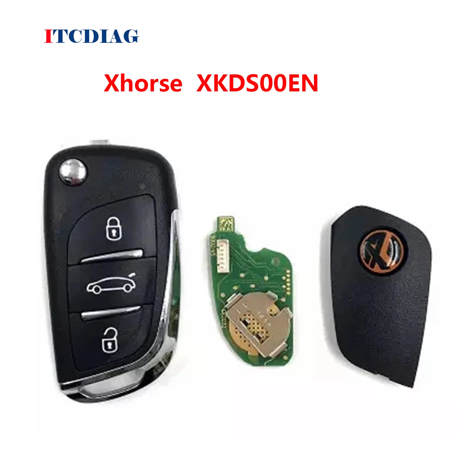

Xhorse 3 Buttons DS Type XKDS00EN VVDI Wire Remote Key for Xhorse VVDI2 Car Key Remote Replacement