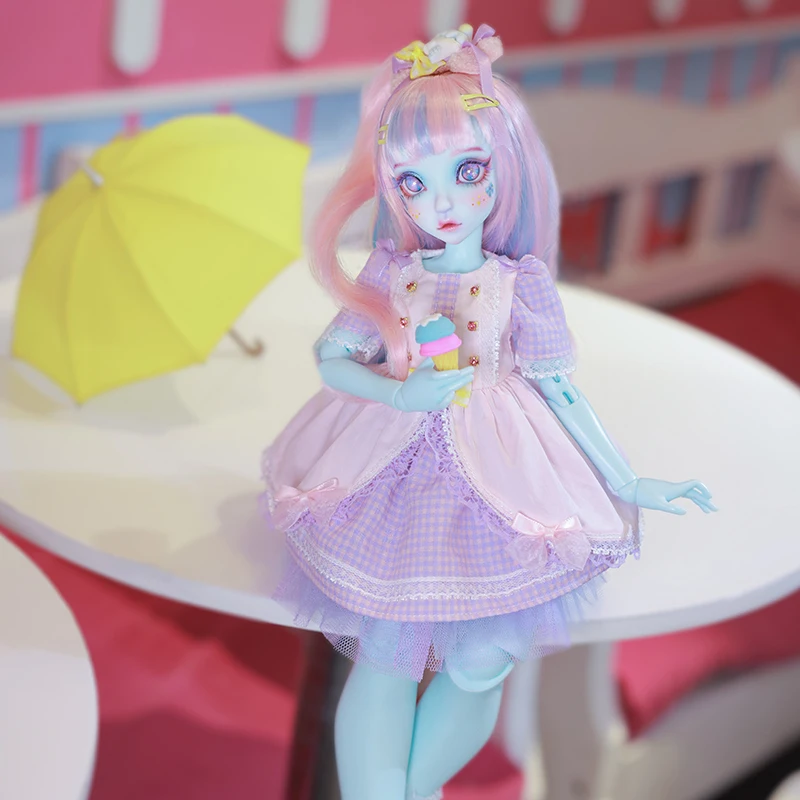 Цена Миндаль BJD кукла 1/4 Shuga Фея Смола 38,5 см художника ручная работа лицо вверх мятный цвет кожи полный набор кукол