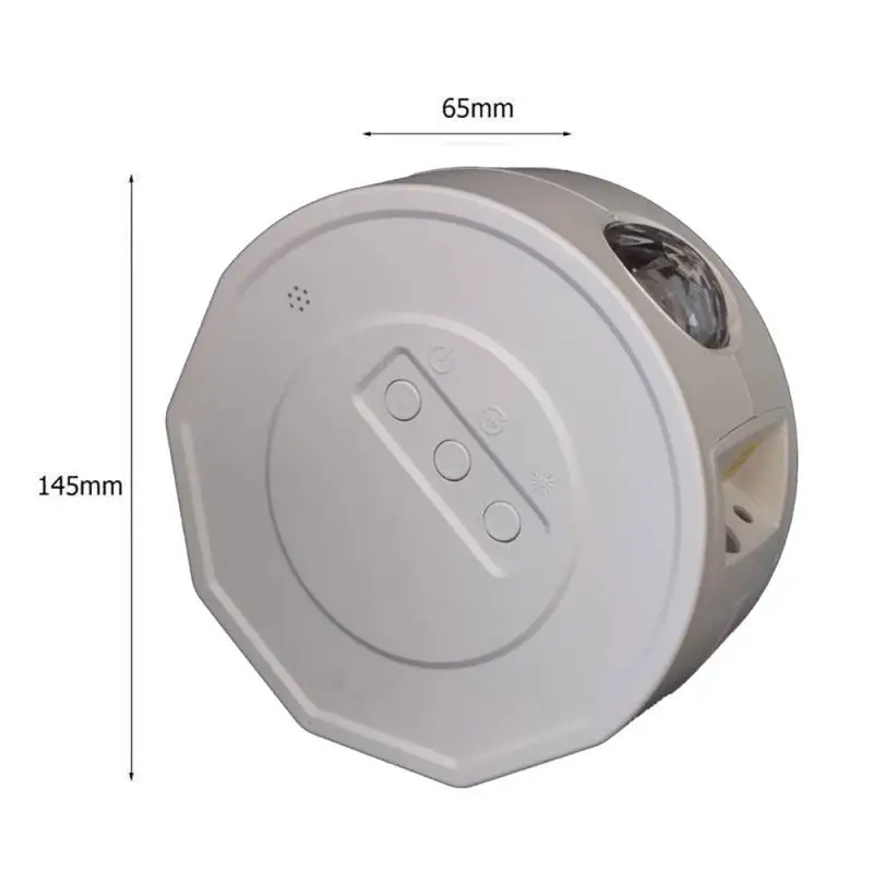

3-in-1 LED USB Music Rotating Starry Sky Projection Light Ocean Projection Glittering Star Water Light Night Light Kids Gifts