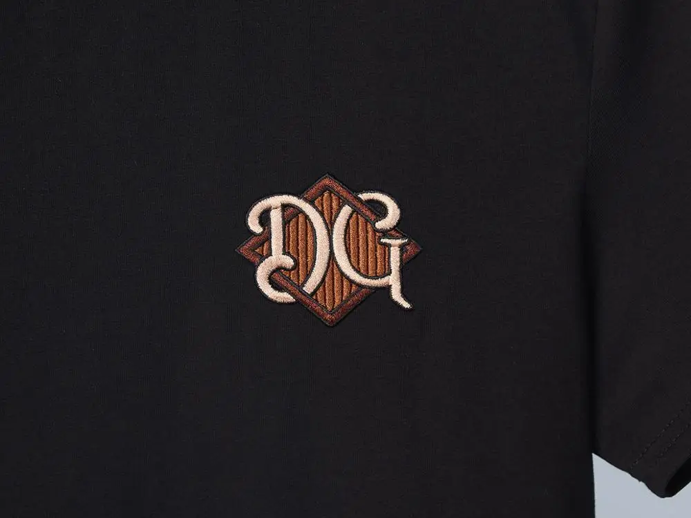 

Men's 100% Cotton T Shirts Embroidery Letters Patterns Print Short-sleeved T-shirt PP|4202616682