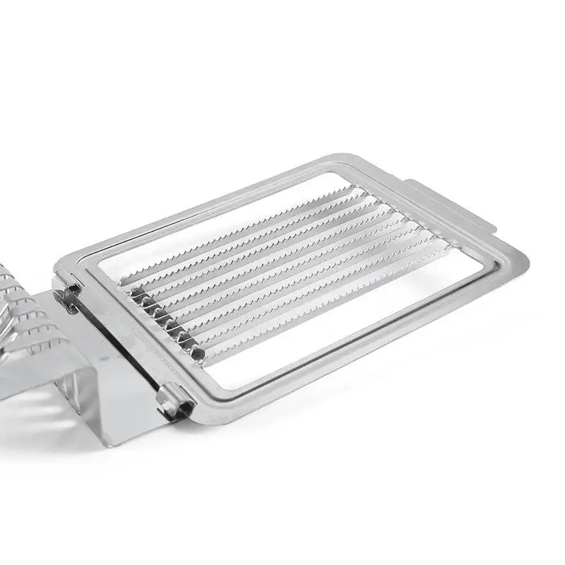 

Stainless Steel Egg Cutter Multifunctional Fruit Slicer Kitchen Supplies
