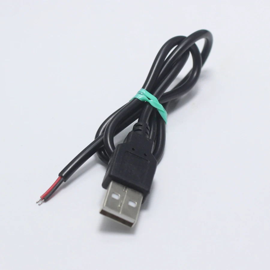 1 шт. USB 2.0 тип A штепсельная вилка типа папа 2P 4 P разъемы с кабелем 30 см для