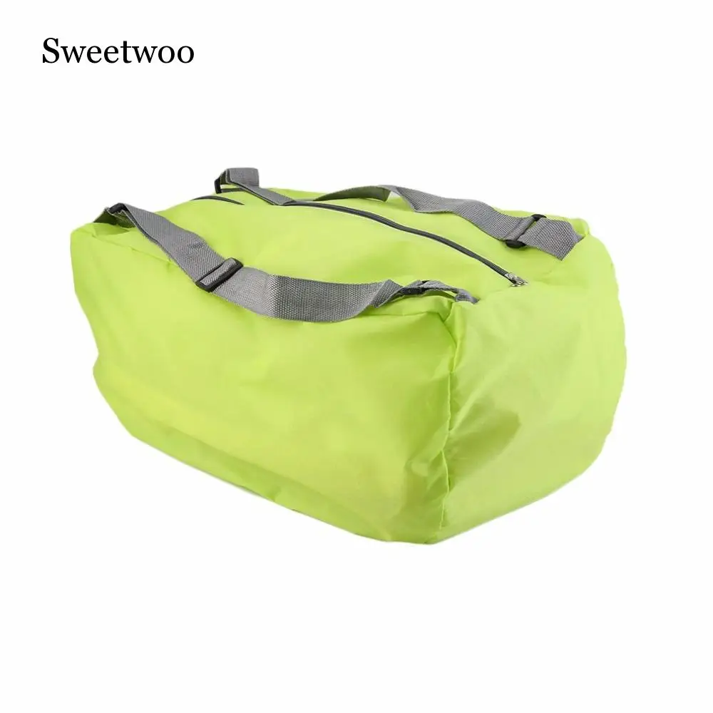 Мужская и женская уличная сумка через плечо складной однотонный спортивный