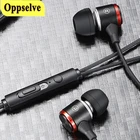 Проводные наушники Oppselve для телефона iPhone Xiaomi Samsung Huawei, гарнитура, наушники-вкладыши с микрофоном, вкладыши, наушники-вкладыши, MP3