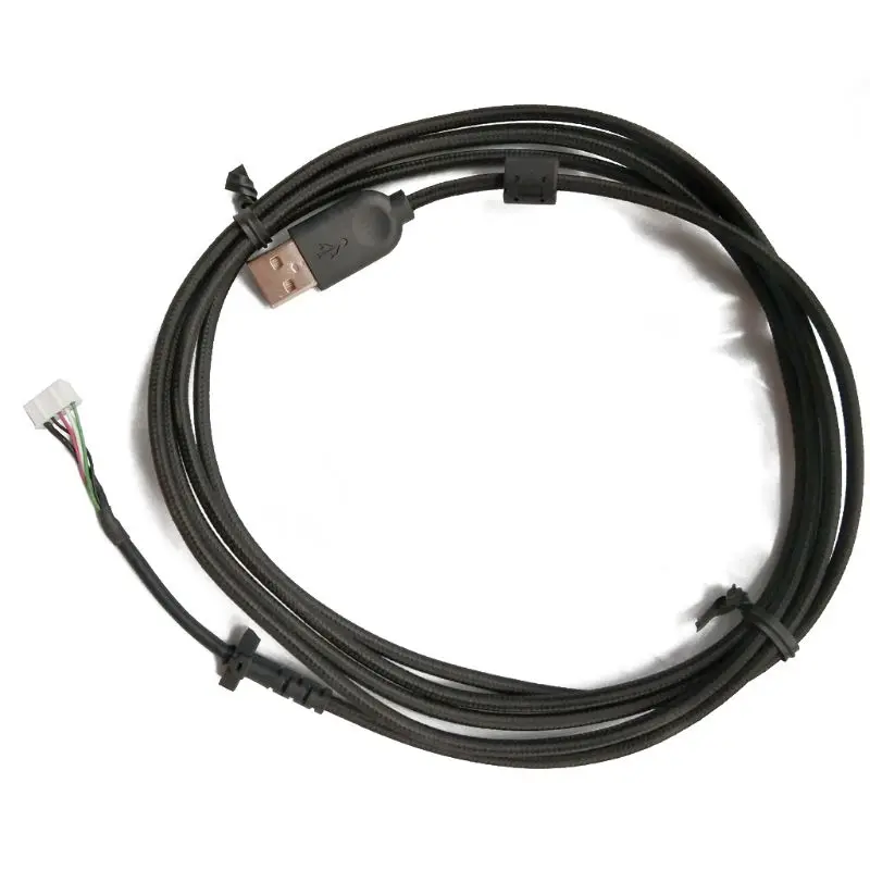 

Прочный нейлоновый плетеный кабель USB для мыши мягкий сменный провод для мыши logitech G403